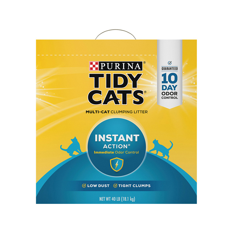 40 Lb. Purina Tidy Cats Instant Action Multi-Cat Clumping Cat Litter